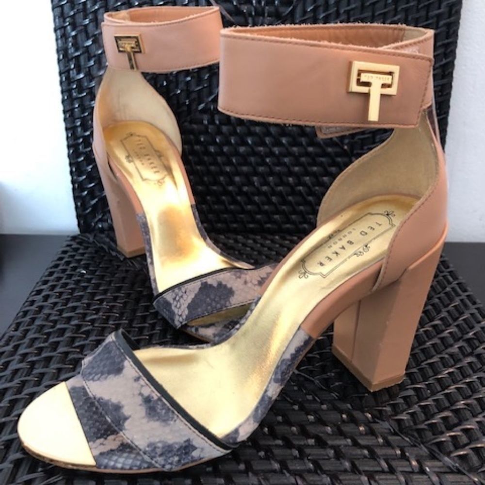 Ted Baker London "Aaleyah" Leather Heels